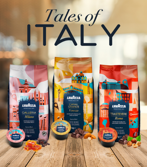 LAUNCH OF THE NEW LAVAZZA COLLECTION – TALES OF ITALY